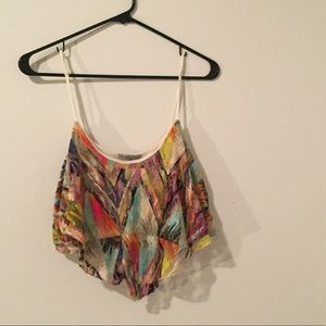 Multicolor Crop Top